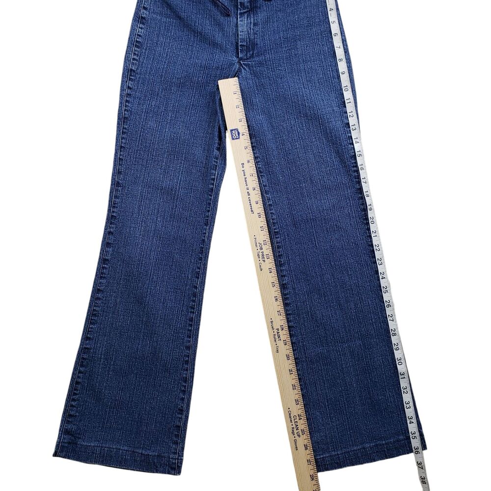 Vintage Vertigo Paris Bootcut Jeans Womens Size 4 Denim France Y2K - Picture 7 of 11